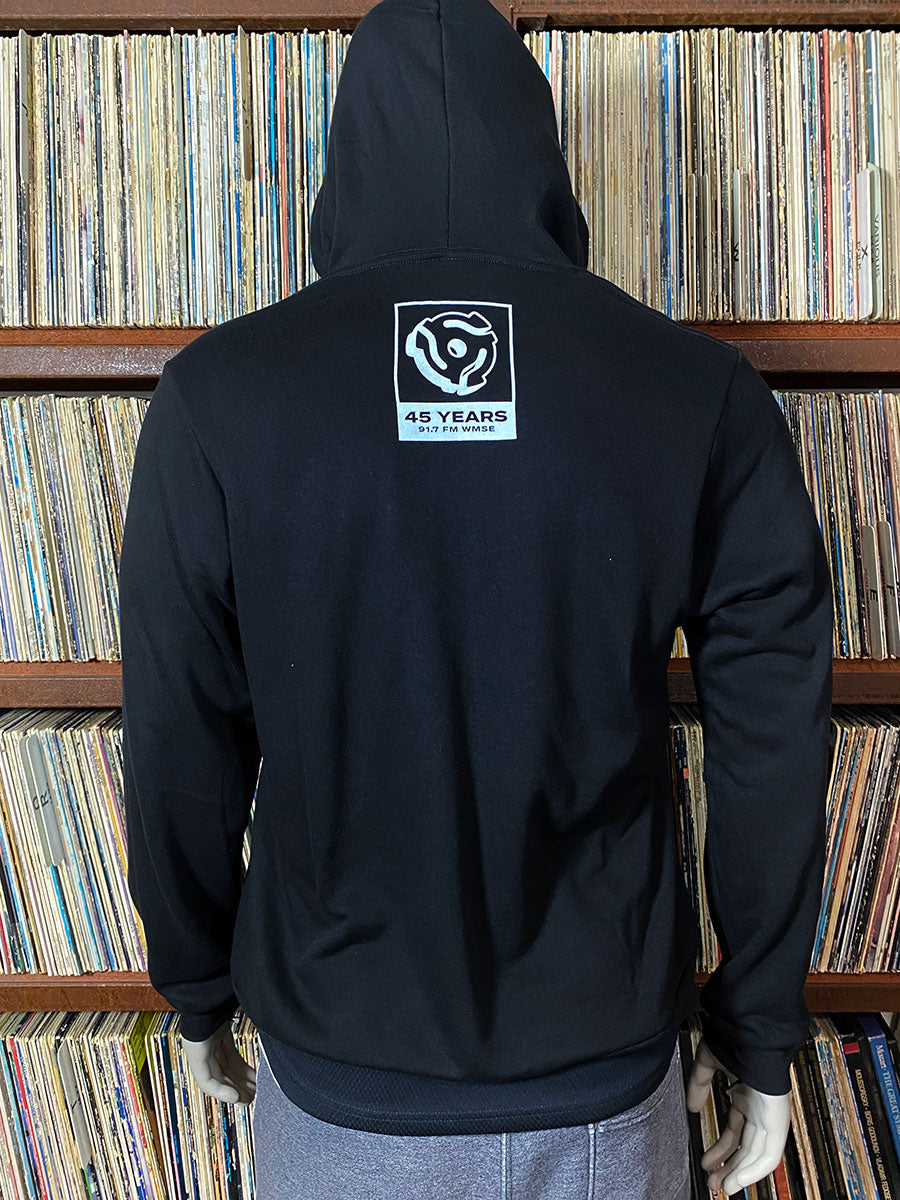 WMSE 45 "Big Sound" Black Pullover Hoodie