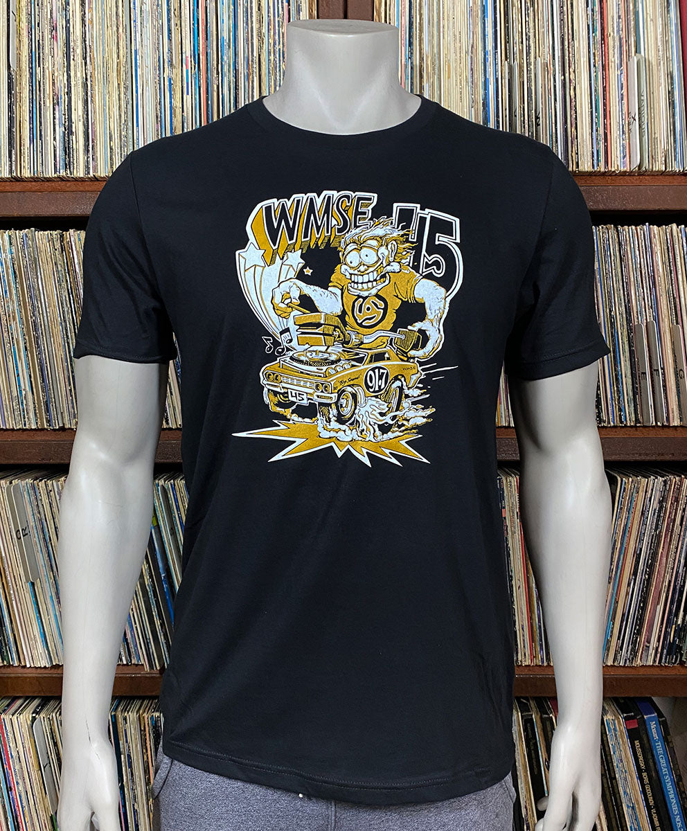 WMSE 45 "Big Sound" Black T-Shirt