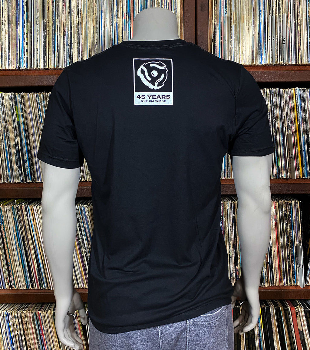 WMSE 45 "Big Sound" Black T-Shirt