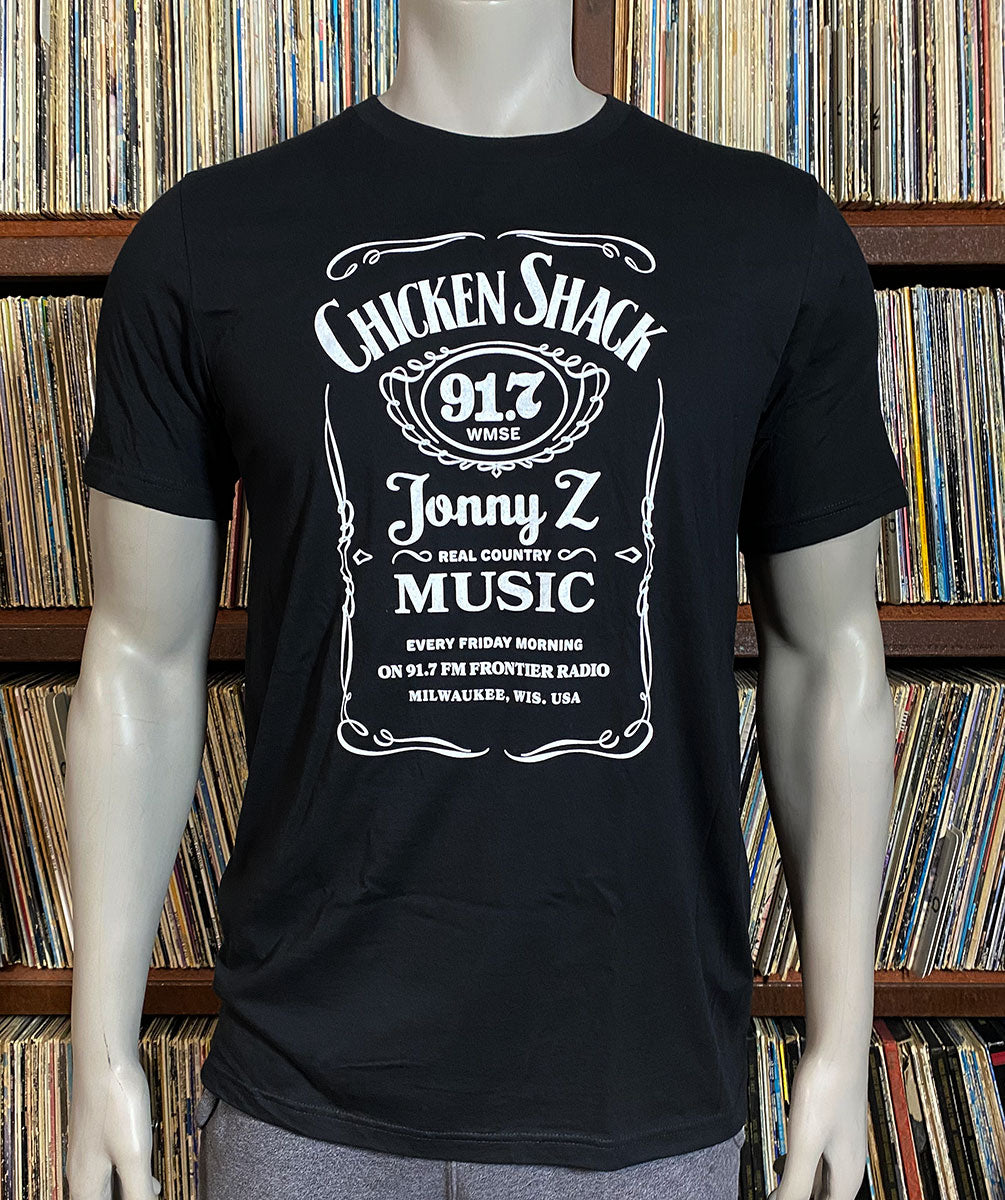 Chicken Shack 91.7 Proof Unisex T-Shirt Black
