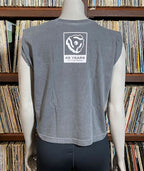 Chicken Shack 91.7 Proof Women's Crop Tank Top Grey
