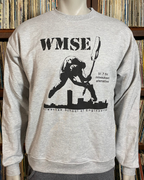 Guitar Smasher Crew Unisex Sweatshirt - Light Heather Grey