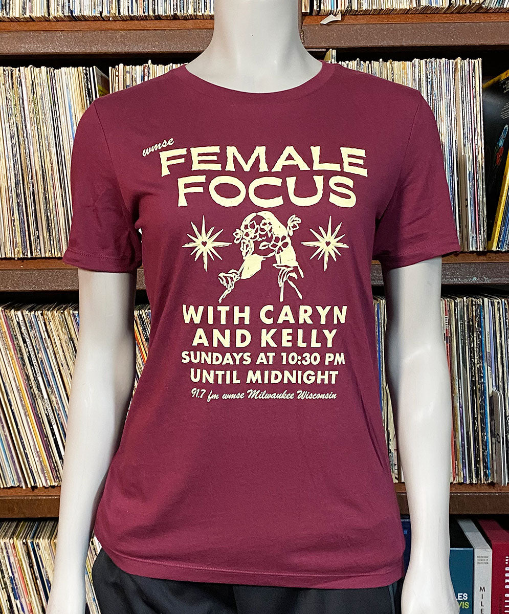 Female Focus Women’s Maroon Tee