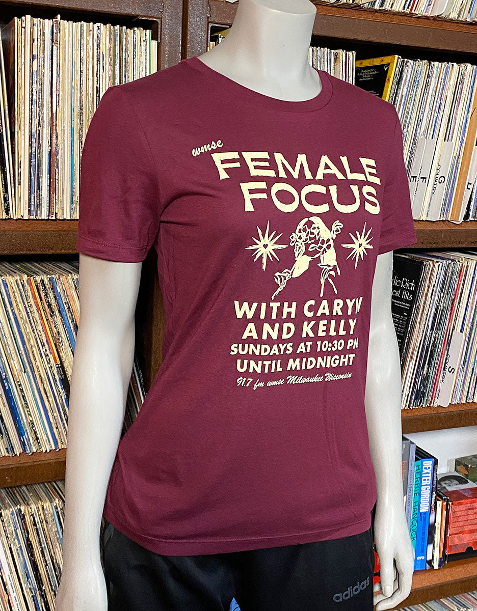 Female Focus Women’s Maroon Tee