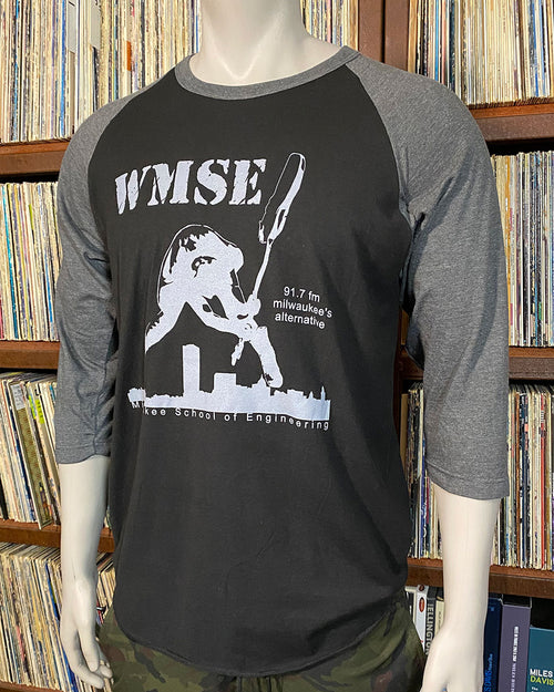 CLOSE OUT!  - Smasher Jersey Tee - Charcoal Heather S-M