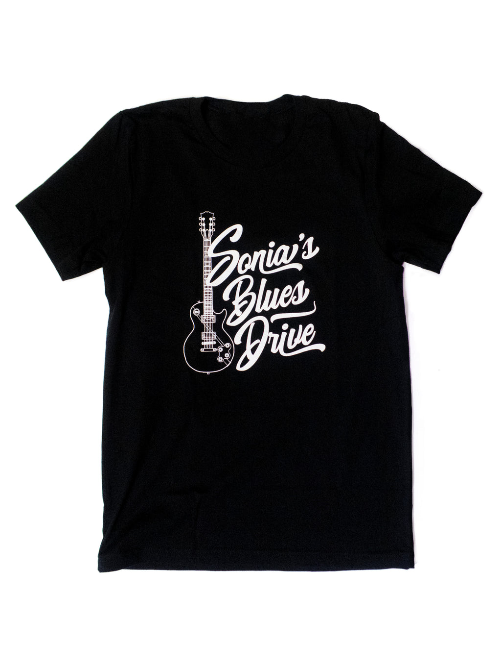 Sonia’s Blues Drive Black Tee
